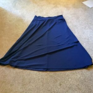 King blue skirt